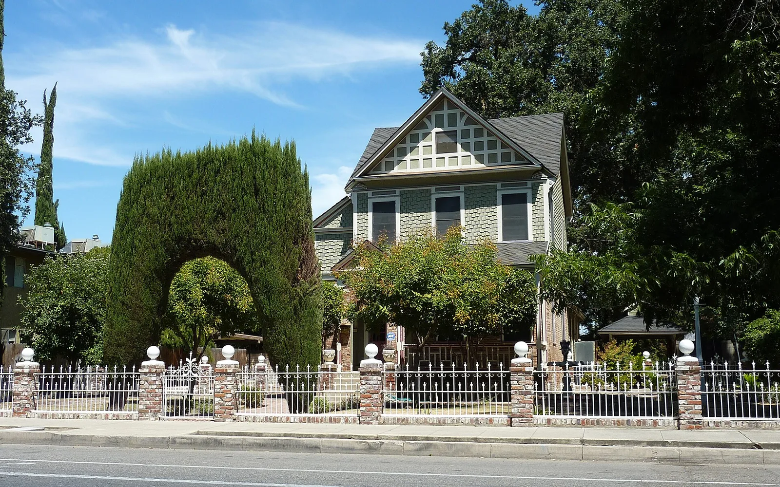 Historic Hyde House in Visalia.